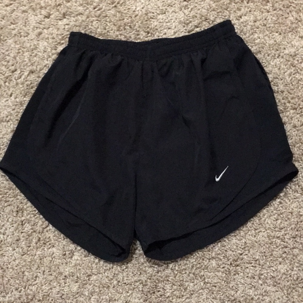 Black/Black Drifit Nike Athletic Shorts